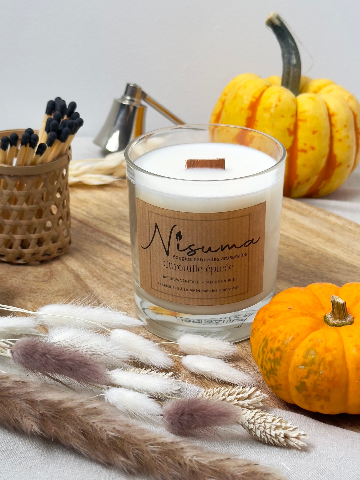 Bougie Citrouille épicée