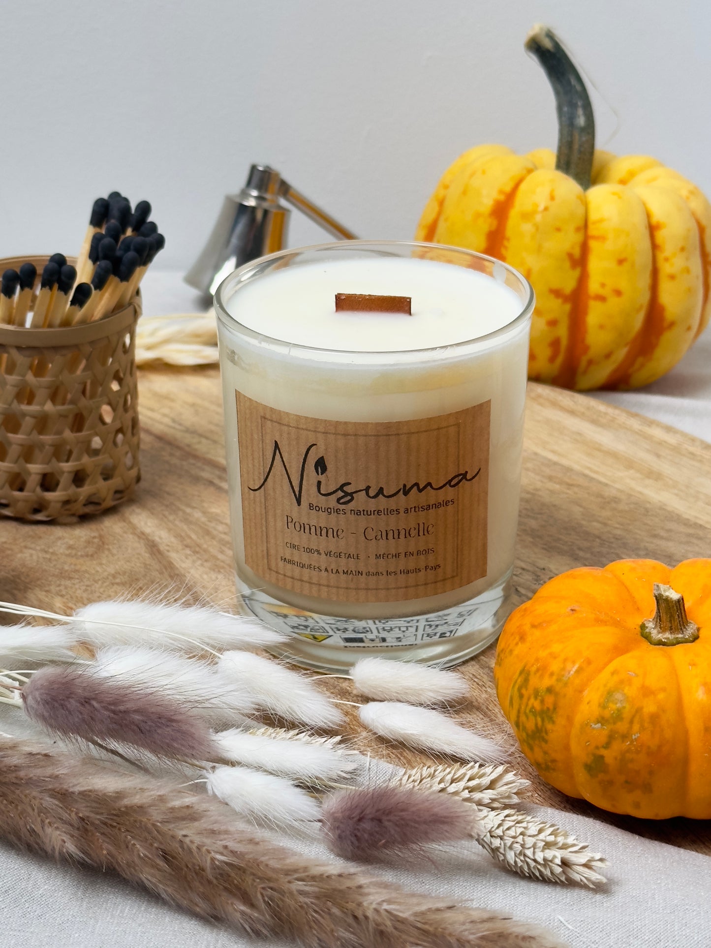 Bougie Pomme - Cannelle