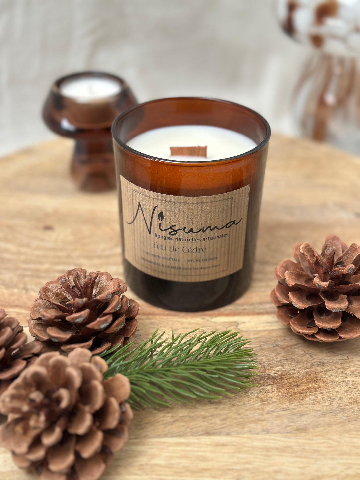 Bougie Feu de Cèdre