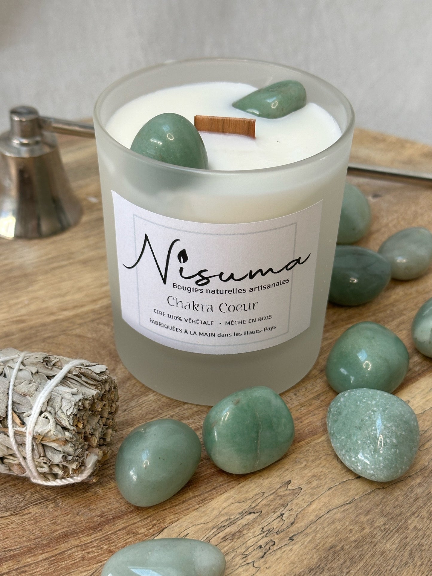 Bougie Chakra Coeur