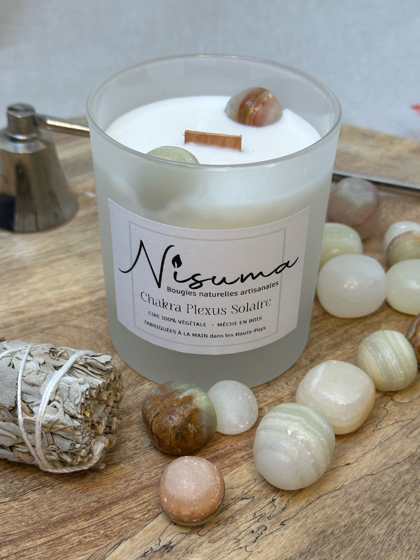 Bougie Chakra Plexus solaire