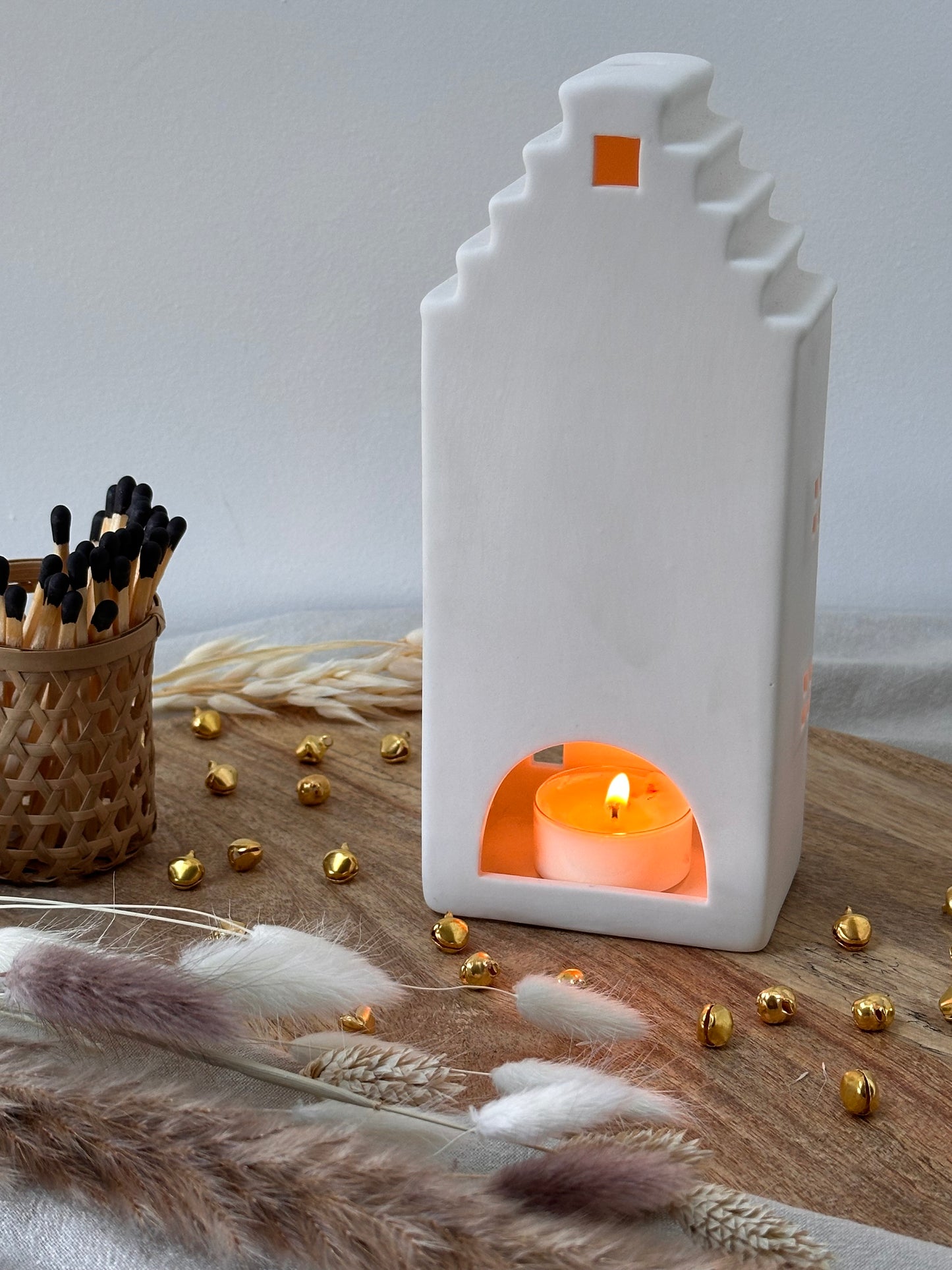 Maison pignon à gradins