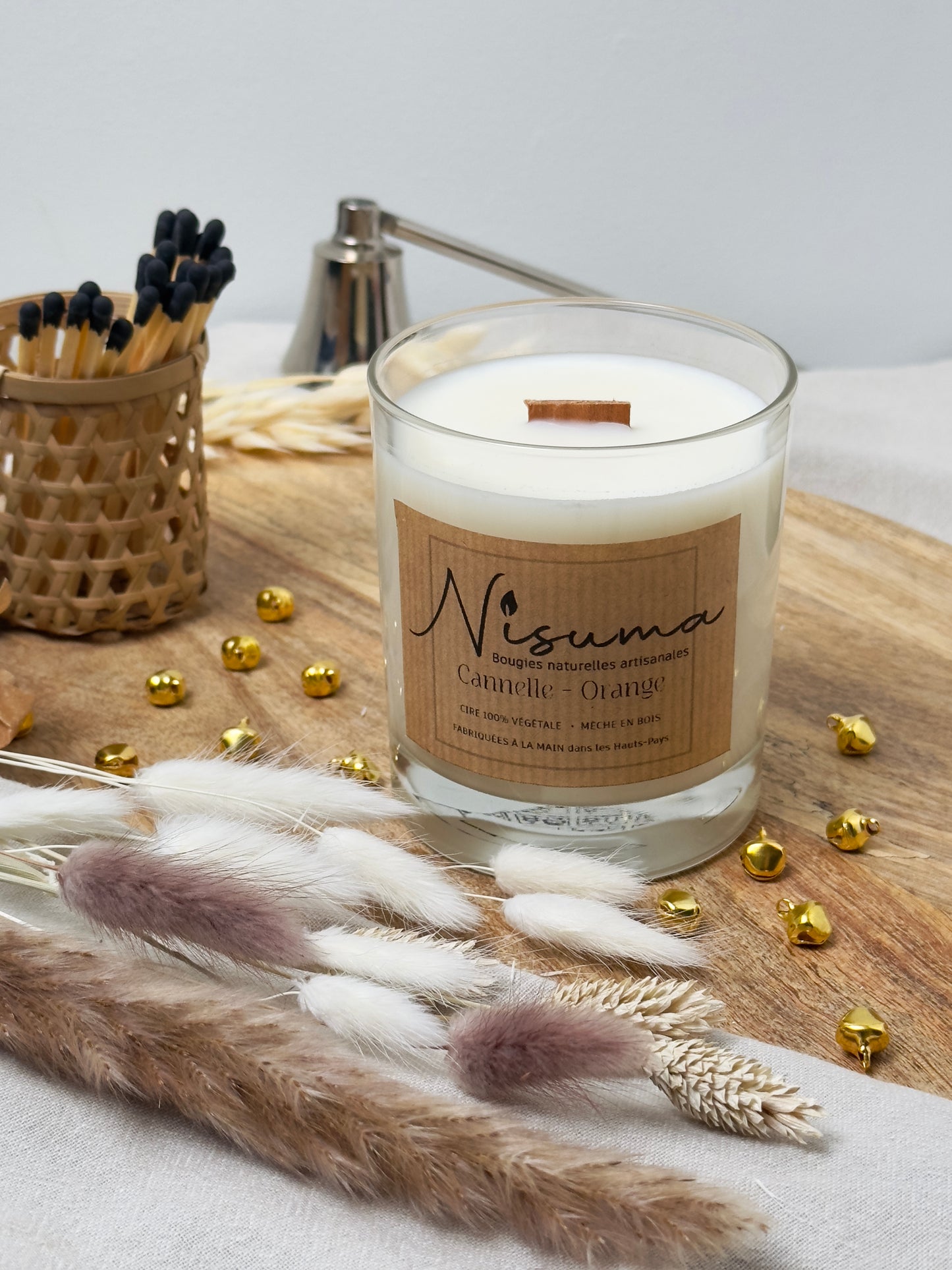 Bougie Cannelle - Orange