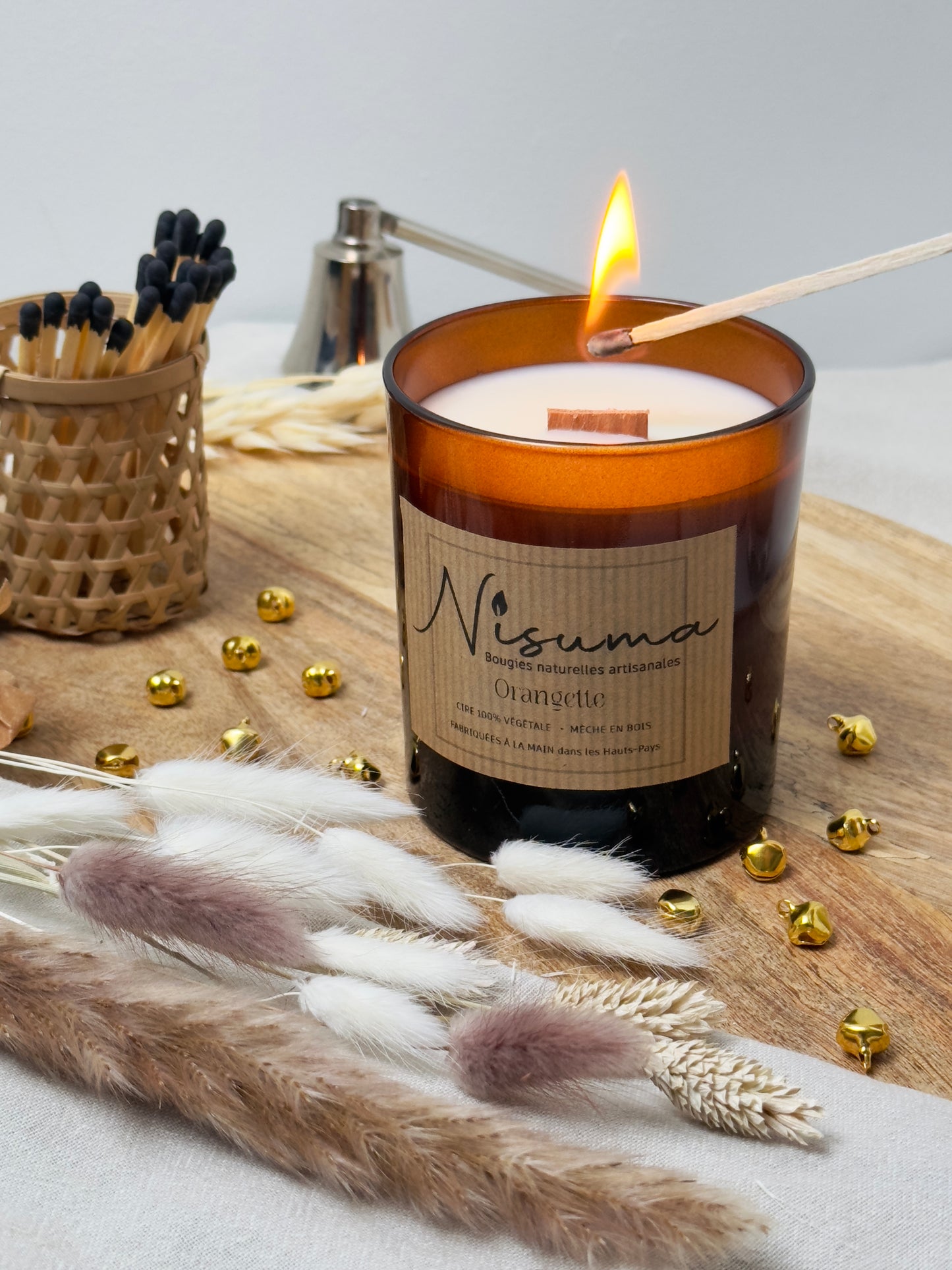 Bougie Biscuits de Noël