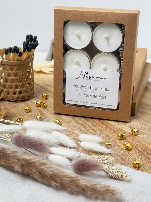 Coffret chauffe-plat Senteurs de Noël