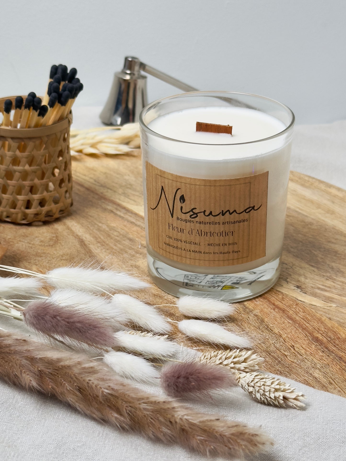 Bougie Fleur d'Abricotier