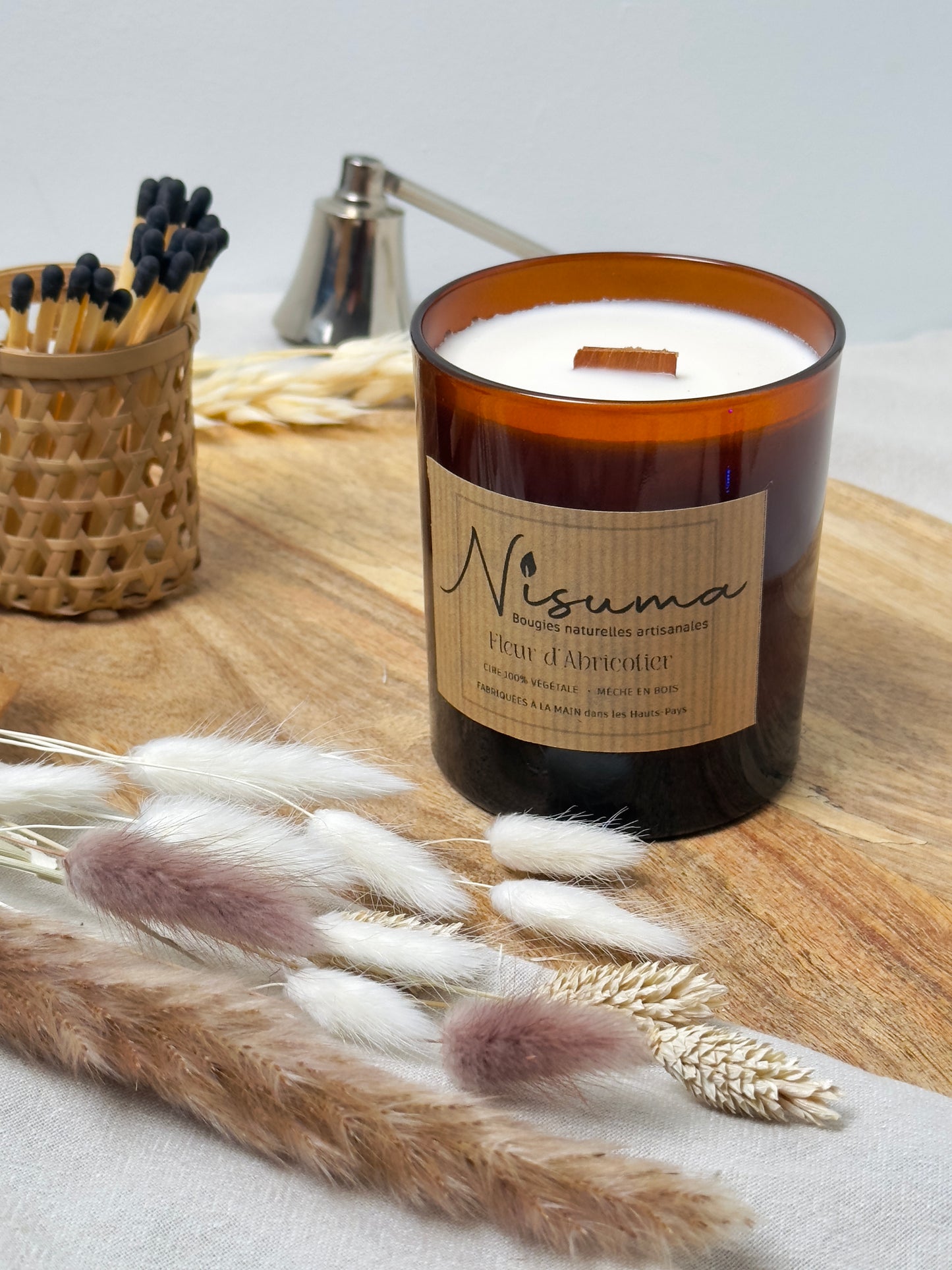 Bougie Fleur d'Abricotier