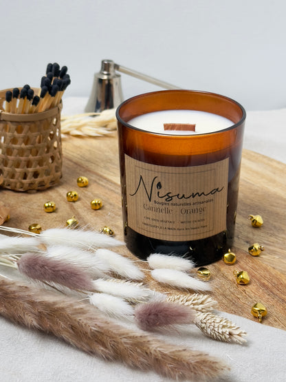 Bougie Cannelle - Orange