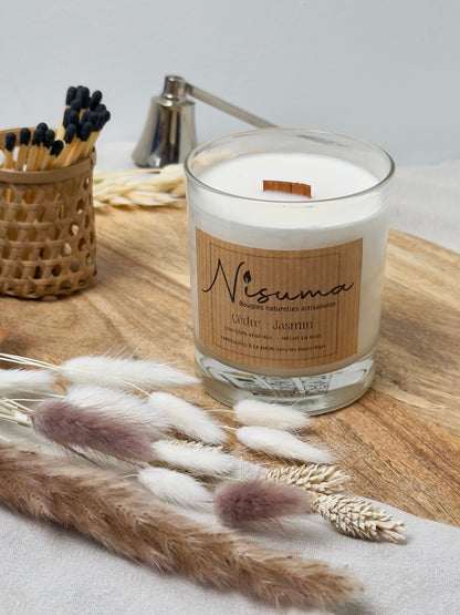 Bougie Cèdre - Jasmin