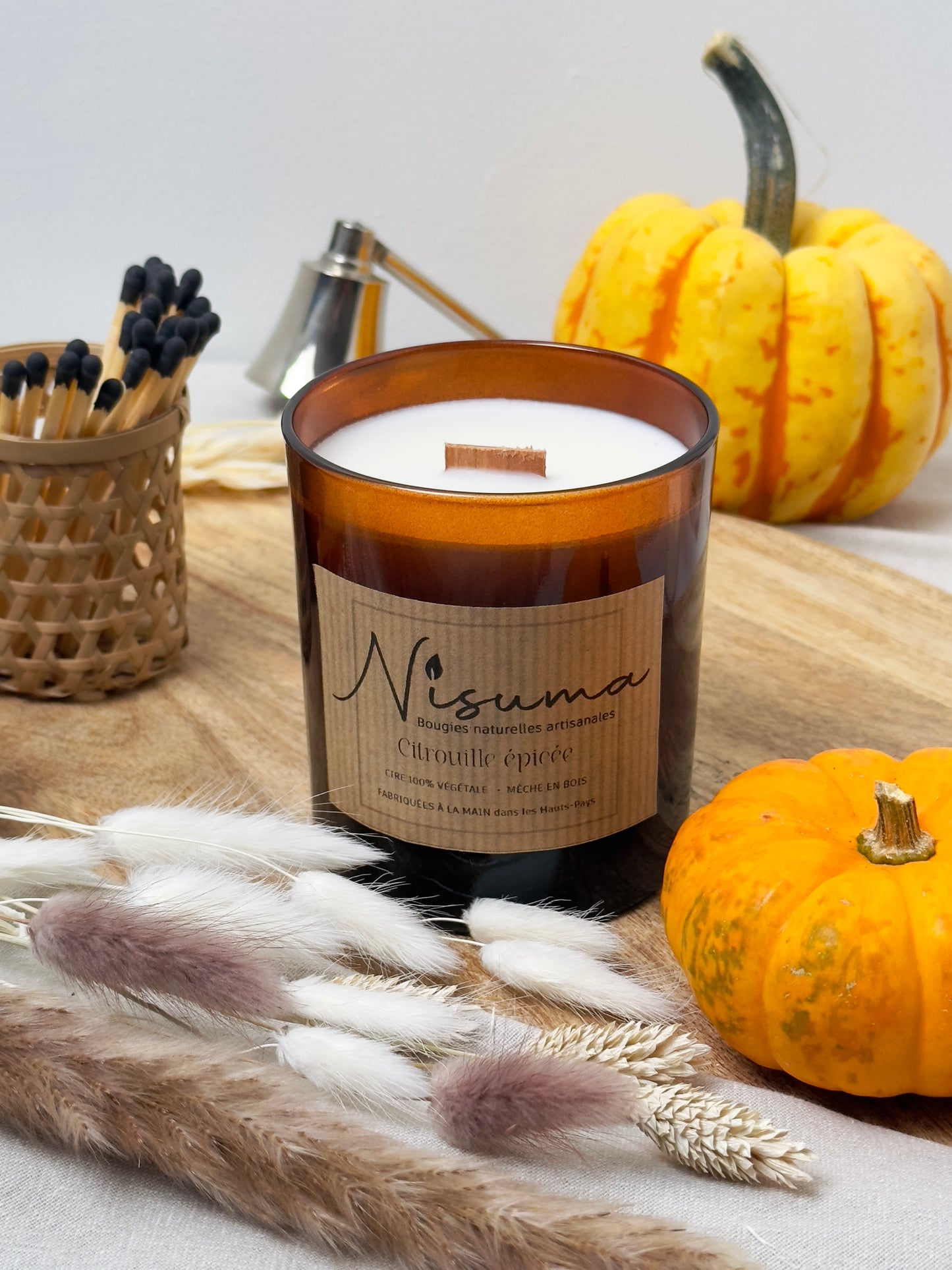 Bougie Citrouille épicée