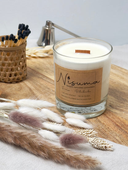 Bougie Fraise - Rhubarbe