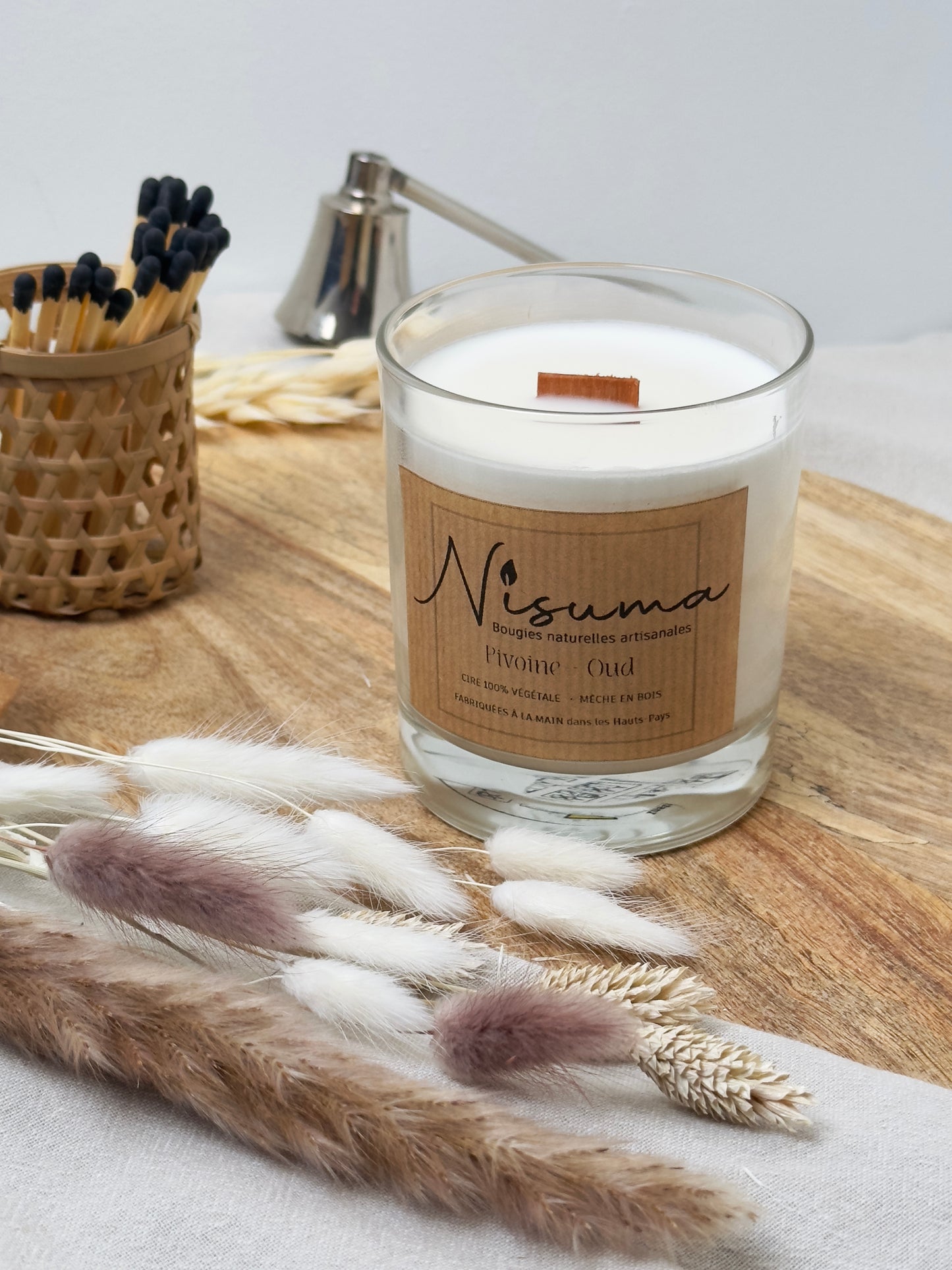 Bougie Pivoine - Oud