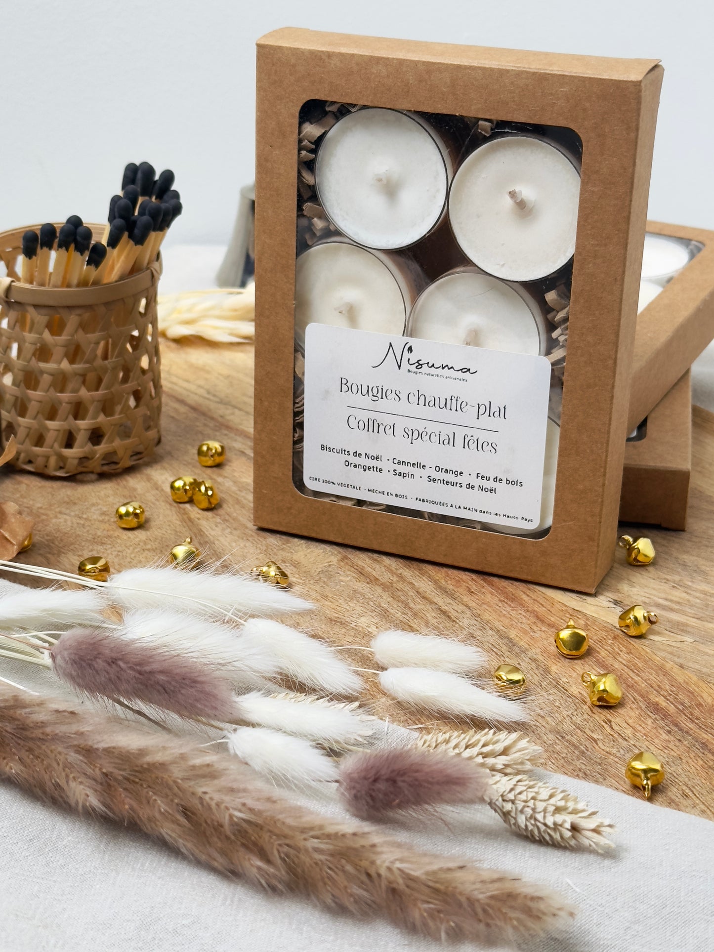 Coffret chauffe-plat spécial fêtes