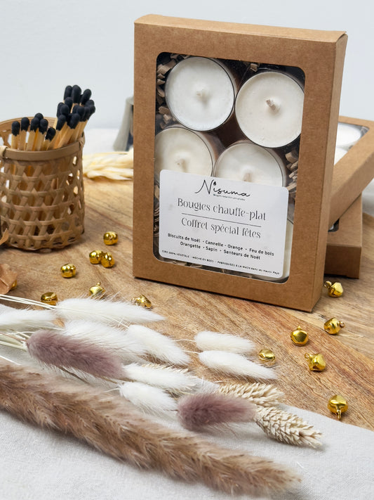 Coffret chauffe-plat spécial fêtes