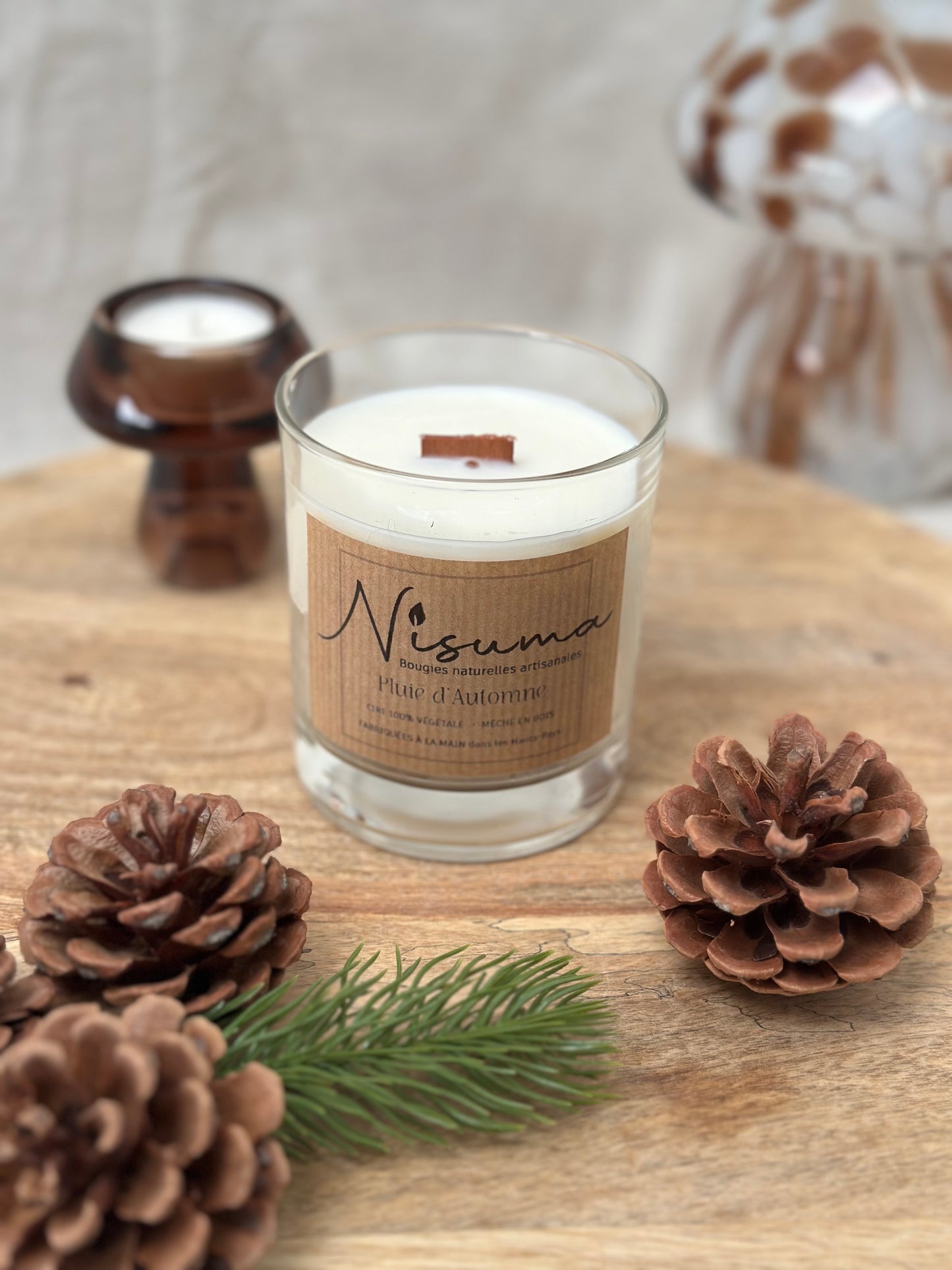 Bougie Pluie d'Automne