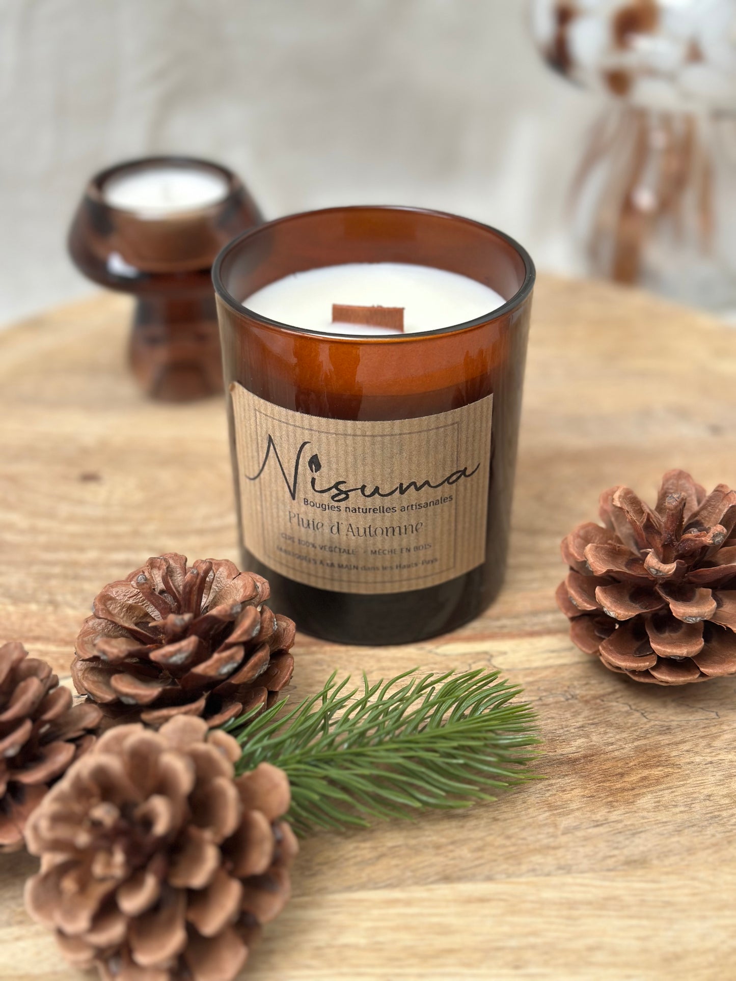 Bougie Pluie d'Automne