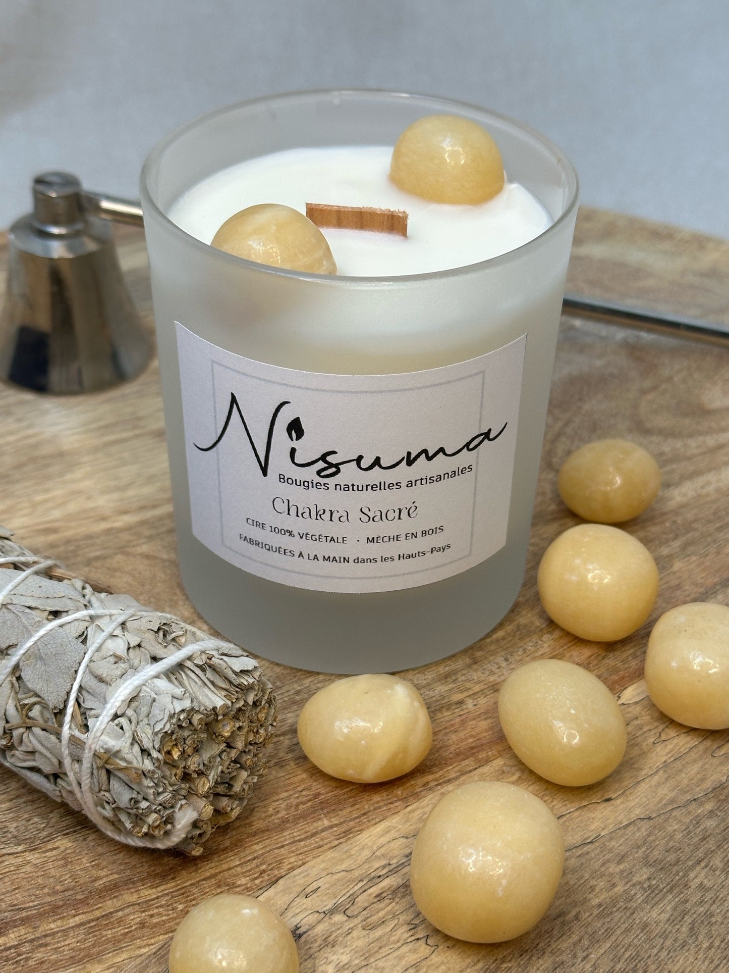 Bougie Chakra Sacré